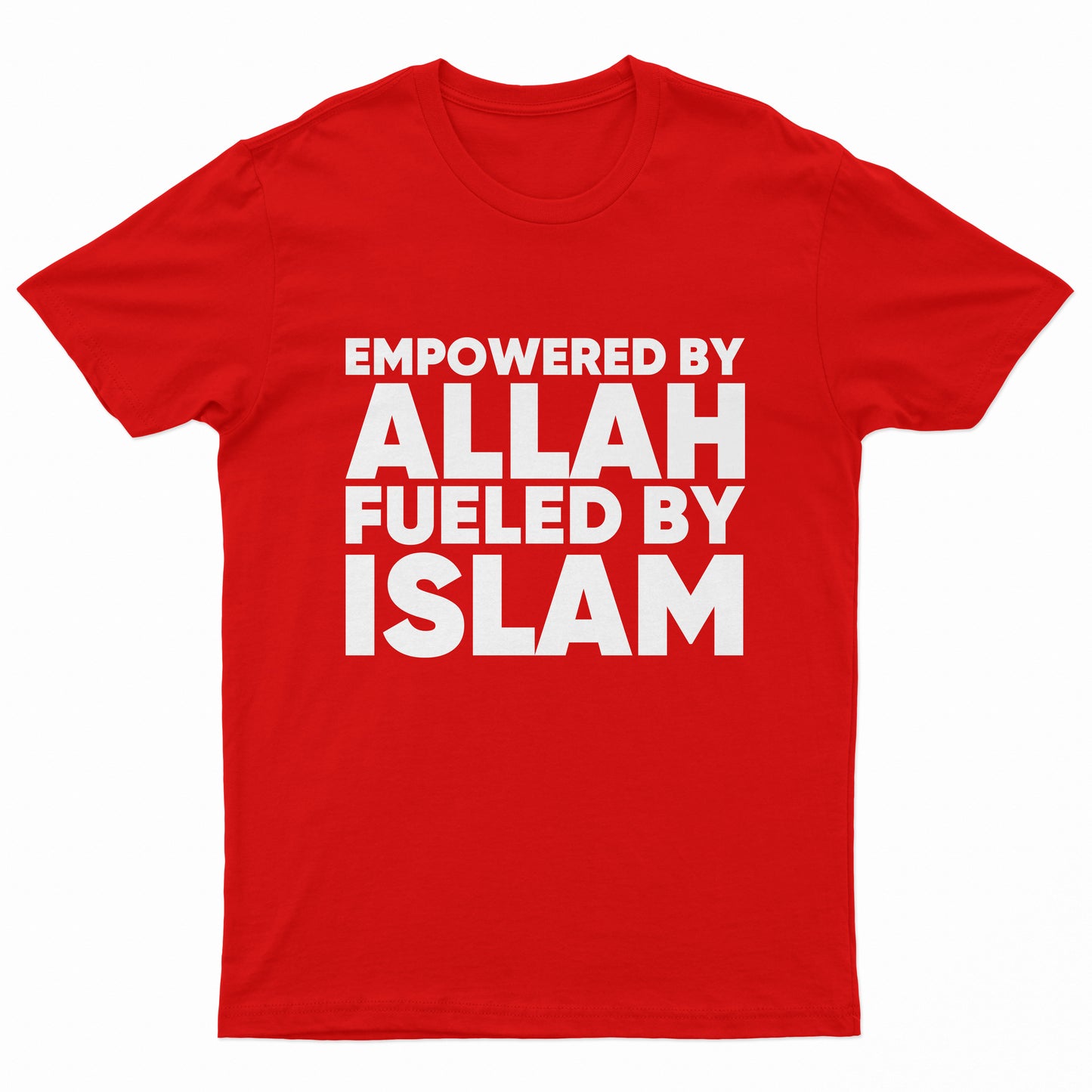 Empowered By Allah Fueled By Islam Tee Shirt