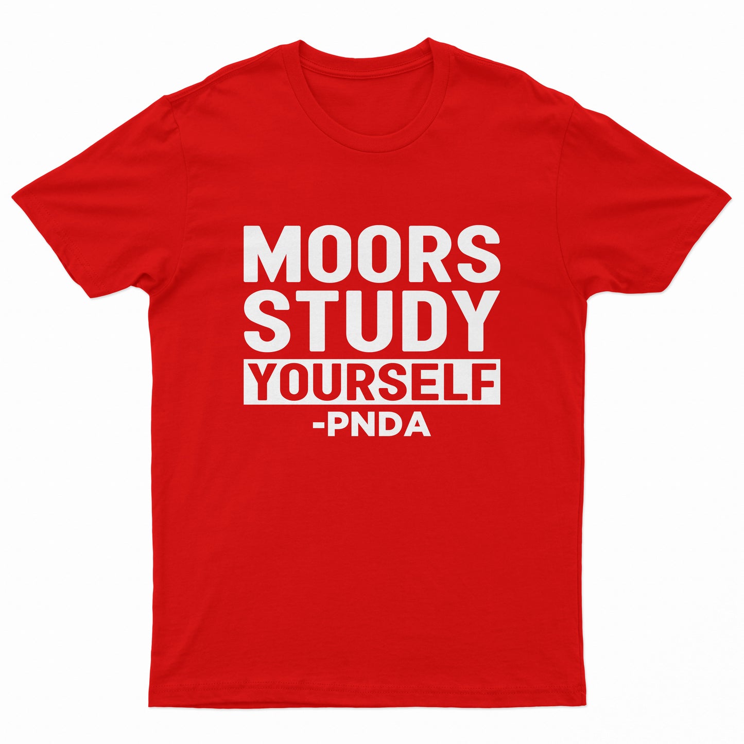 Moors Study Yourself Tee Shirt